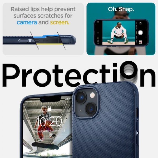 ETUI SPIGEN  MAG ARMOR IPHONE 14 PLUS / 15 PLUS NAVY BLUE