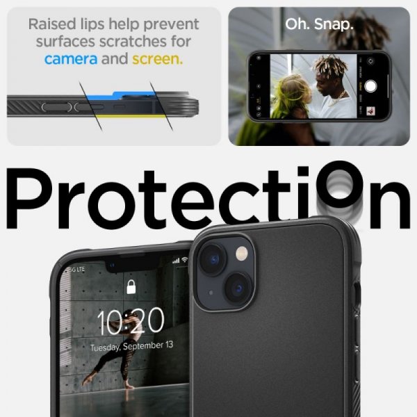 ETUI SPIGEN  RUGGED ARMOR MAG MAGSAFE IPHONE 14 PLUS / 15 PLUS MATTE BLACK