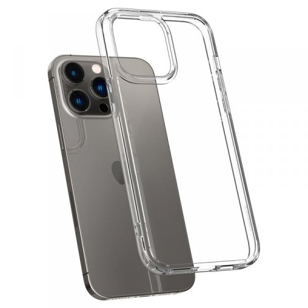 ETUI SPIGEN  ULTRA HYBRID IPHONE 14 PRO CRYSTAL CLEAR