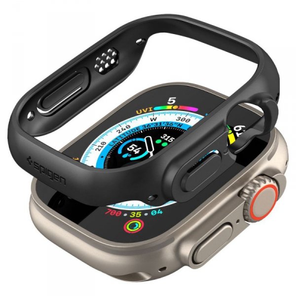 ETUI SPIGEN  THIN FIT APPLE WATCH ULTRA 1 / 2 (49 MM) BLACK