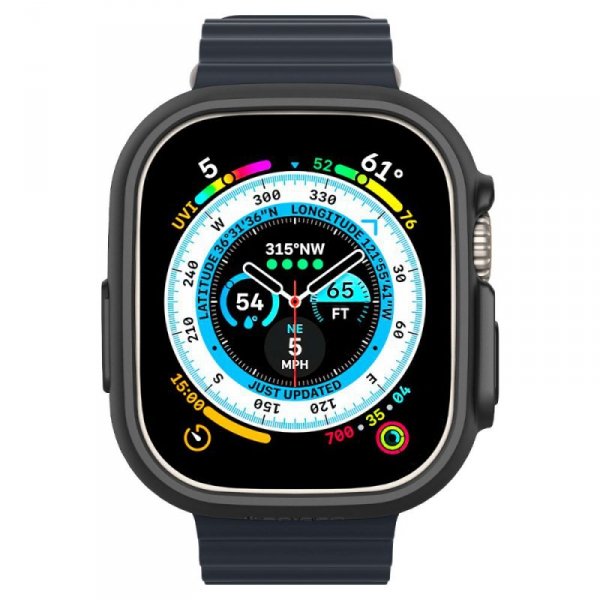 ETUI SPIGEN  THIN FIT APPLE WATCH ULTRA 1 / 2 (49 MM) BLACK