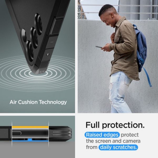 ETUI SPIGEN  TOUGH ARMOR GALAXY S23 BLACK
