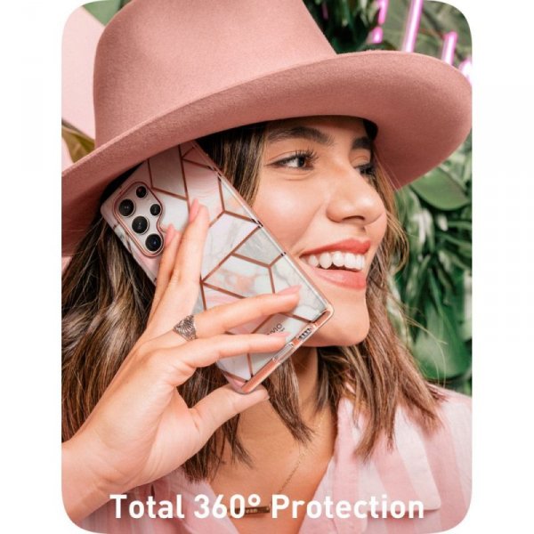 SUPCASE COSMO GALAXY S23 ULTRA MARBLE PINK