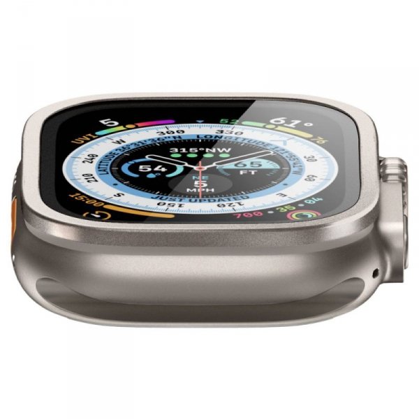 SZKŁO HARTOWANE SPIGEN GLAS.TR SLIM PRO APPLE WATCH ULTRA 1 / 2 (49 MM) TITANIUM