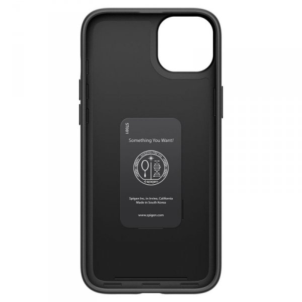 ETUI SPIGEN  THIN FIT IPHONE 15 PLUS BLACK