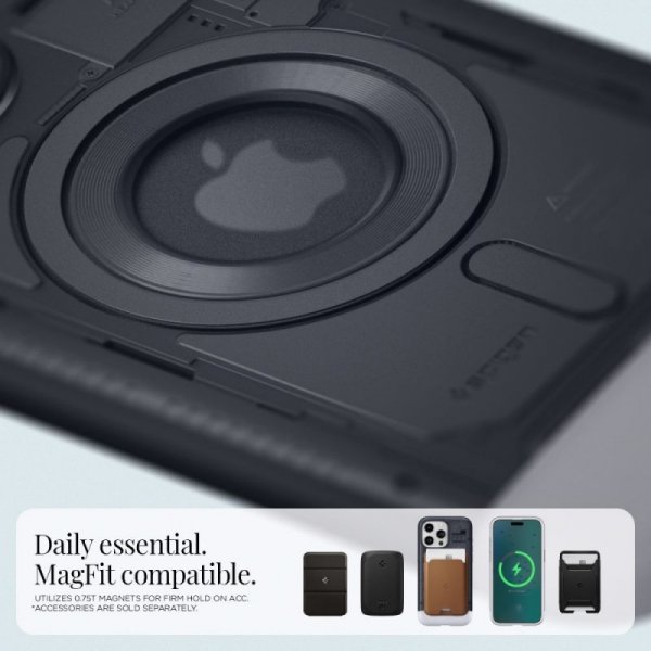 SPIGEN CLASSIC C1 MAG MAGSAFE IPHONE 15 PRO GRAPHITE