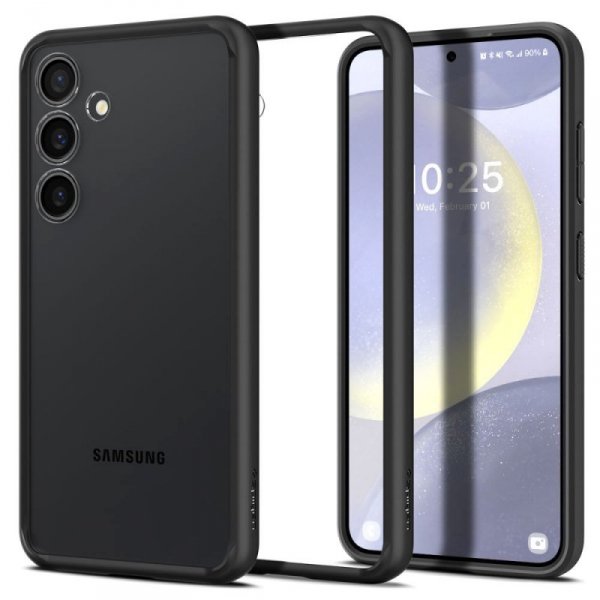 ETUI SPIGEN  ULTRA HYBRID GALAXY S24+ PLUS MATTE BLACK