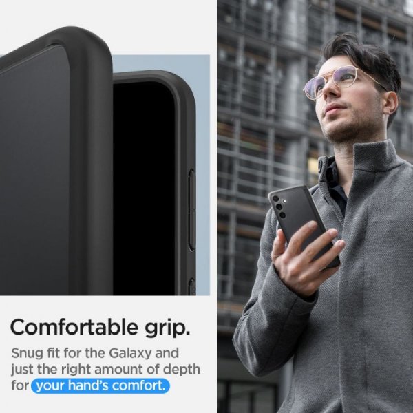 ETUI SPIGEN  ULTRA HYBRID GALAXY S24 MATTE BLACK