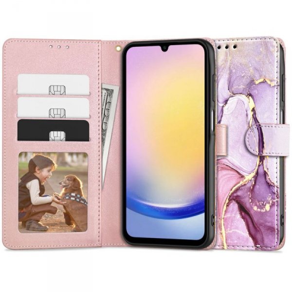 TECH-PROTECT WALLET GALAXY A25 5G MARBLE