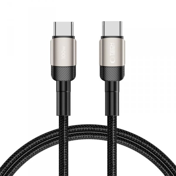 TECH-PROTECT ULTRABOOST EVO TYPE-C KABEL  PD100W/5A 100CM TITANIUM