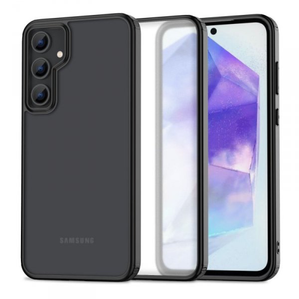 ETUI PLECKI CASE NAKŁADKA TECH-PROTECT  MAGMAT SAMSUNG GALAXY A55 5G MATTE BLACK