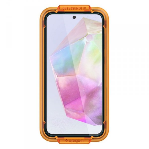 SZKŁO HARTOWANE SPIGEN ALM GLAS.TR 2-PACK GALAXY A35 5G CLEAR