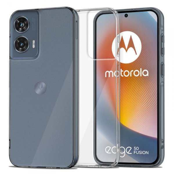 ETUI TECH-PROTECT  FLEXAIR MOTOROLA EDGE 50 FUSION 5G CLEAR