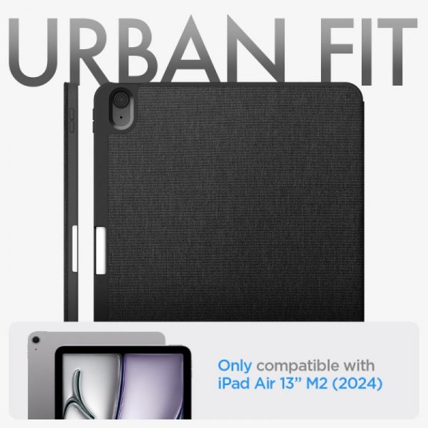 ETUI SPIGEN  URBAN FIT IPAD AIR 13 2024 BLACK