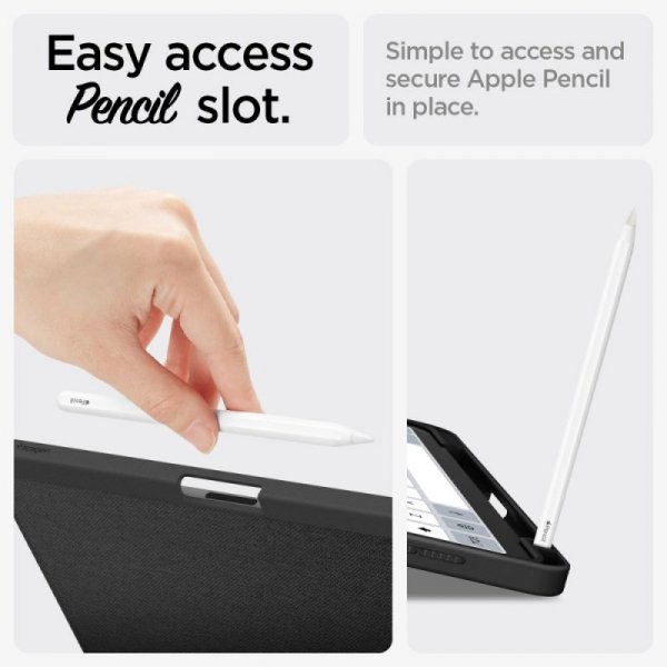 ETUI SPIGEN  URBAN FIT IPAD AIR 10.9 4 / 5 / 2020-2022 / 11 6 / 2024 BLACK