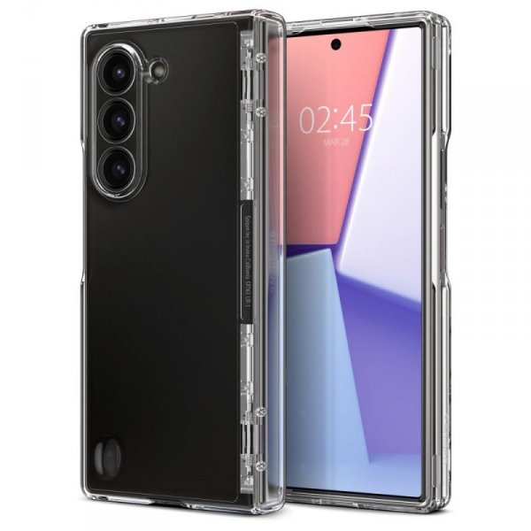 ETUI SPIGEN  ULTRA HYBRID PRO GALAXY Z FOLD 6 CRYSTAL CLEAR