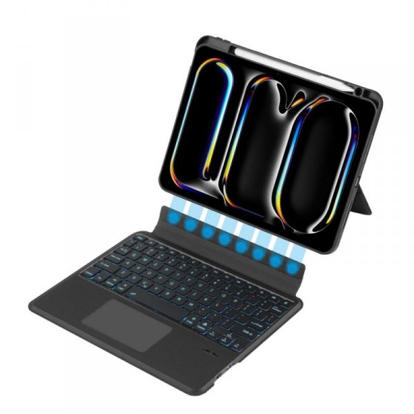 TECH-PROTECT SCMAG PEN + KEYBOARD IPAD PRO 11” 5 / 2024 BLACK