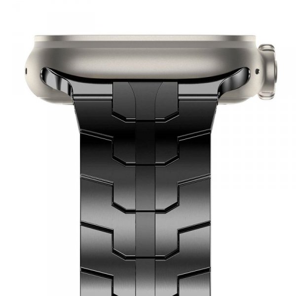 TECH-PROTECT STAINLESS LINE APPLE WATCH 6 / 7 / 8 / 9 / 10 / SE / ULTRA 1 / 2 (44 / 45 / 46 / 49 MM) BLACK