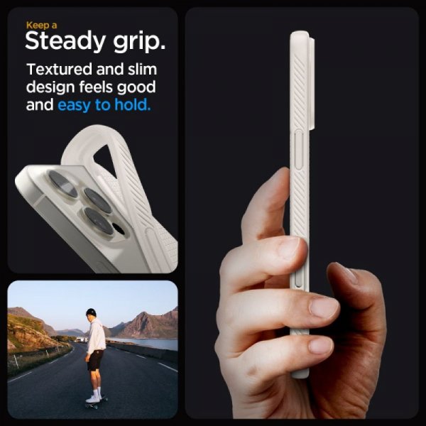 SPIGEN LIQUID AIR IPHONE 16 PRO MAX NATURAL TITANIUM