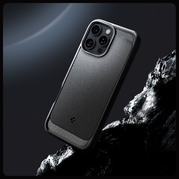 SPIGEN RUGGED ARMOR MAG MAGSAFE IPHONE 16 PRO MAX MATTE BLACK
