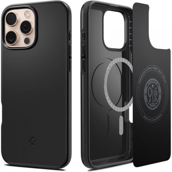 ETUI SPIGEN  THIN FIT MAG MAGSAFE IPHONE 16 PRO MAX BLACK