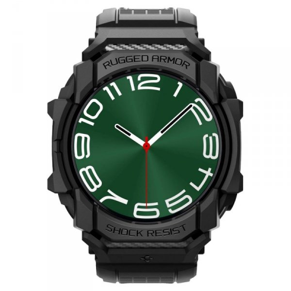 ETUI SPIGEN  RUGGED ARMOR ”PRO” SAMSUNG GALAXY WATCH ULTRA (47 MM) MATTE BLACK