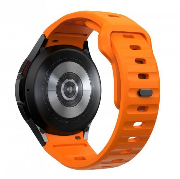 TECH-PROTECT SILICONE LINE SAMSUNG  GALAXY WATCH 4 / 5 / 5 PRO / 6 / 7 / FE ORANGE