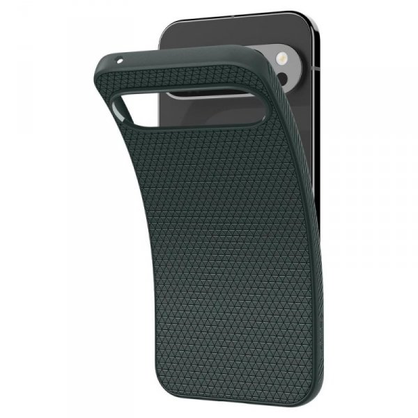 ETUI SPIGEN  LIQUID AIR GOOGLE PIXEL 9 PRO XL ABYSS GREEN