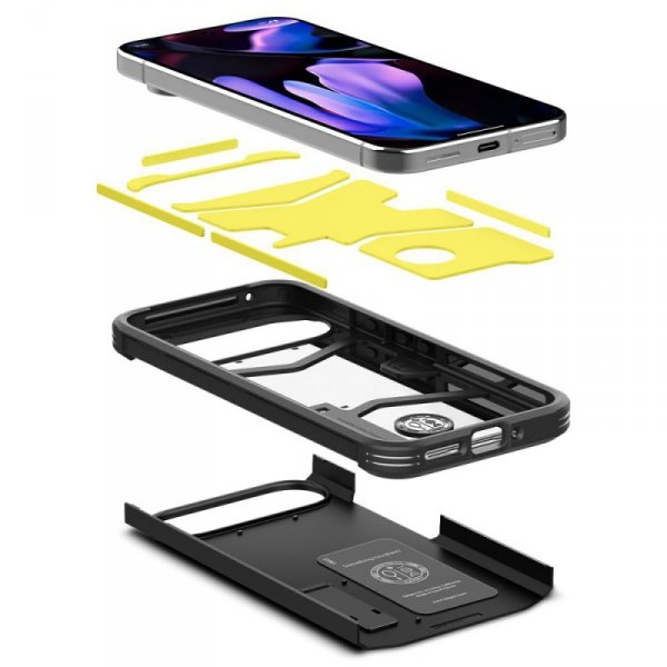 ETUI SPIGEN  TOUGH ARMOR GOOGLE PIXEL 9 PRO XL BLACK