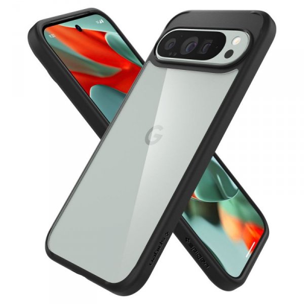 ETUI SPIGEN  ULTRA HYBRID GOOGLE PIXEL 9 PRO XL MATTE BLACK