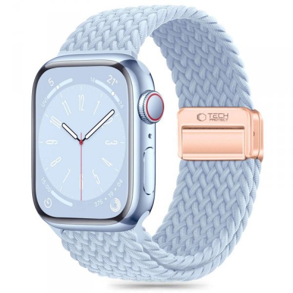 TECH-PROTECT NYLONMAG APPLE WATCH 6 / 7 / 8 / 9 / 10 / SE (40 / 41 / 42 MM) BABY BLUE