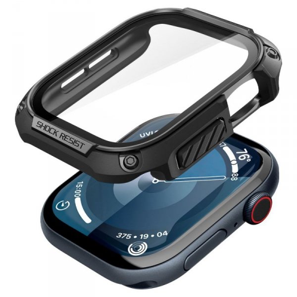 PANCERNE ETUI SPIGEN TOUGH ARMOR  APPLE WATCH 10 (46 MM) BLACK