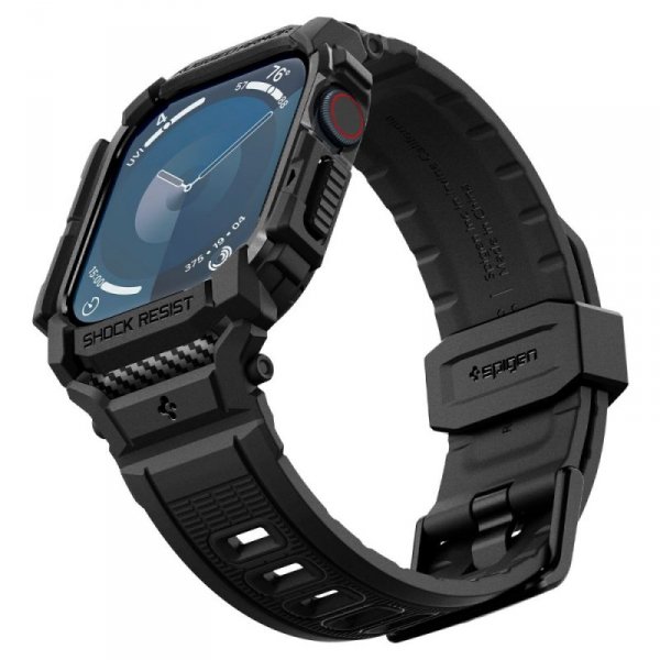 SPIGEN RUGGED ARMOR ”PRO” APPLE WATCH 10 (46 MM) MATTE BLACK