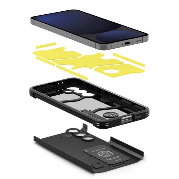 PANCERNE ETUI SPIGEN TOUGH ARMOR  GALAXY S24 FE BLACK
