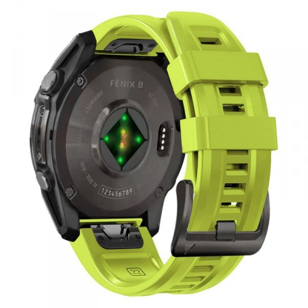 TECH-PROTECT SILICONE GARMIN FENIX 5X / 5X PLUS / 6X / 6X PRO / 7X / 8 (51 MM) LIME