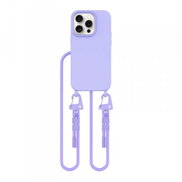 ETUI TECH-PROTECT  MAGNECKLACE MAGSAFE IPHONE 14 PRO LAVENDER