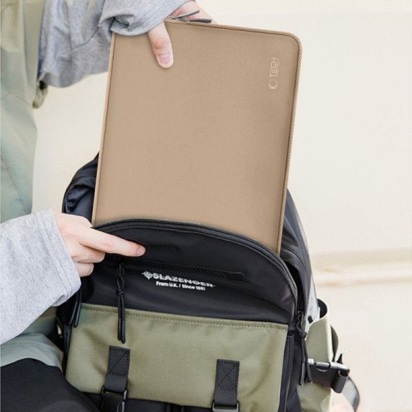 ETUI TECH-PROTECT  NEOSLIM LAPTOP 15-16 CAFFE LATTE