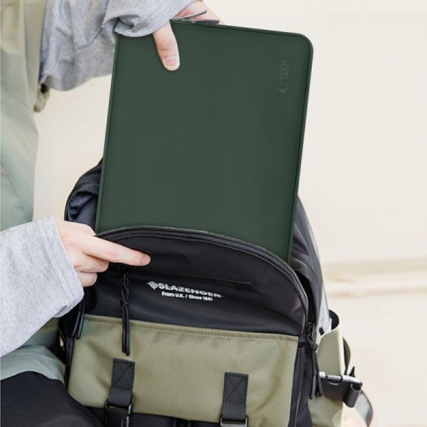 ETUI TECH-PROTECT  NEOSLIM LAPTOP 15-16 MIDNIGHT GREEN