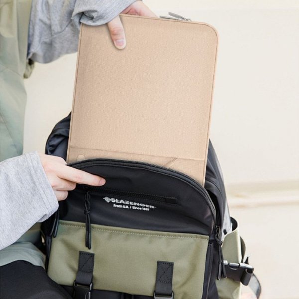 ETUI TECH-PROTECT  SLEEVY LAPTOP 13-14 CAFFE LATTE