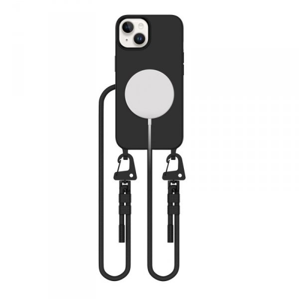 ETUI TECH-PROTECT  MAGNECKLACE MAGSAFE IPHONE 13 BLACK