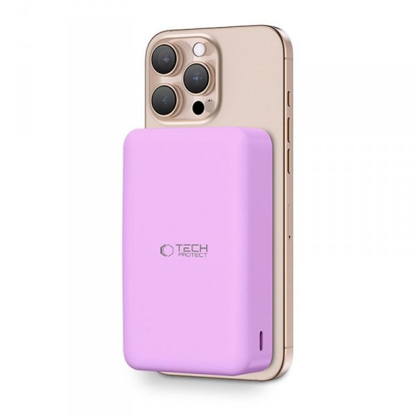 TECH-PROTECT PB12 LIFEMAG MAGSAFE POWER BANK 20000MAH LILAC