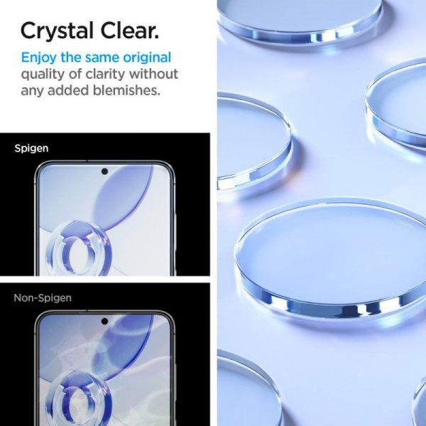 SZKŁO HARTOWANE SPIGEN GLAS.TR ”EZ FIT” 2-PACK GALAXY A56 5G / S24 FE CLEAR