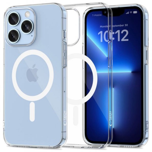ETUI CASE PLECKI TECH-PROTECT  FLEXAIR MAGSAFE IPHONE 13 PRO MAX CLEAR