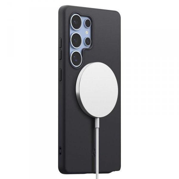 SPIGEN SILICONE FIT MAG MAGSAFE GALAXY S25 ULTRA BLACK