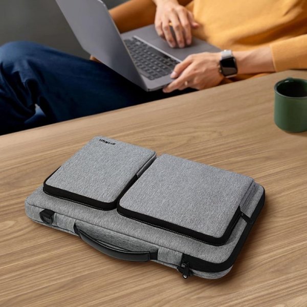 TECH-PROTECT DEFENDER BAG TORBA DO LAPTOPA  13-14 CRAYON GREY