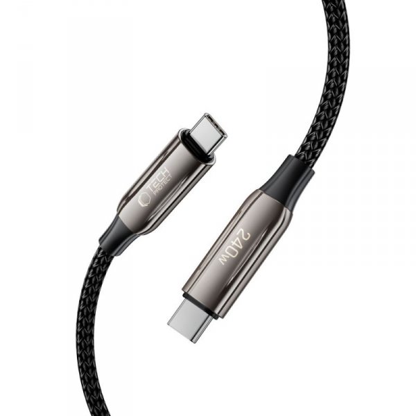 TECH-PROTECT UB10T ULTRABOOST TYPE-C KABEL  PD240W/QC4.0 200CM BLACK