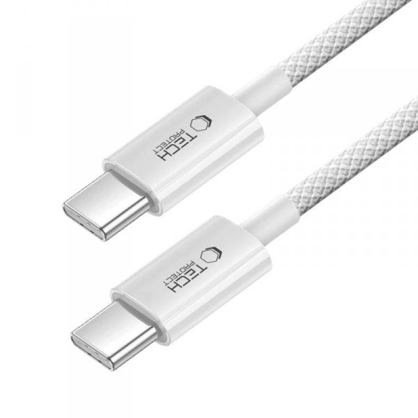 TECH-PROTECT ULTRABOOST LITE TYPE-C KABEL  PD60W/3A 100CM COOL GREY