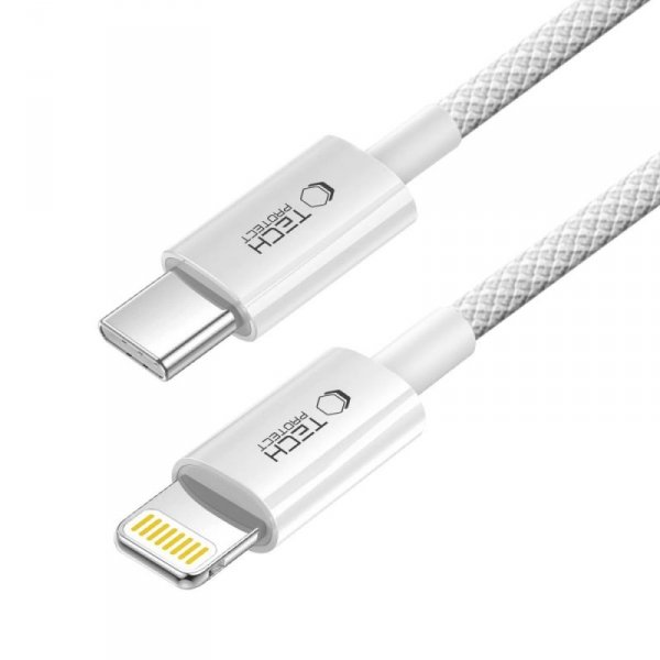 TECH-PROTECT ULTRABOOST LITE LIGHTNING KABEL  PD27W/3A 200CM COOL GREY