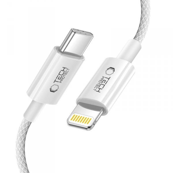 TECH-PROTECT ULTRABOOST LITE LIGHTNING KABEL  PD27W/3A 200CM COOL GREY