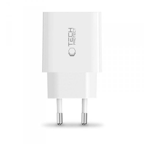 TECH-PROTECT NC20W 1-PORT NETWORK CHARGER PD 20W WHITE